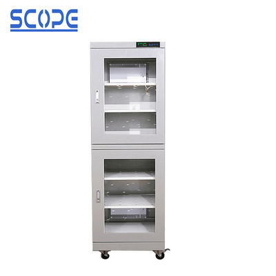 China Industrial Electronic Dry Cabinet 20% - 60%RH Humidity Range Easy Operation supplier