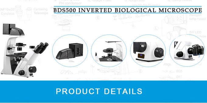 High Point Inverted Biological Microscope Inverted Fluorescence Microscope