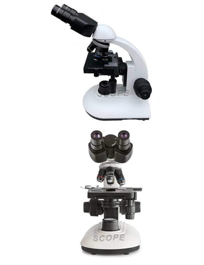 Compound Trinocular Biological Microscope 1600X Bright Field 6 Kg Weight