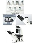 Live Cell Inverted Biological Microscope , Inverted Compound Microscope