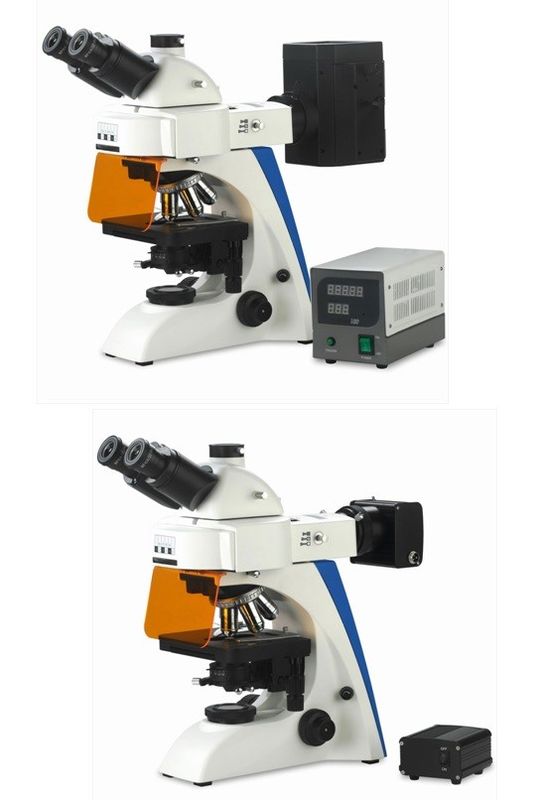 Fluorescent Light Microscope , LED Fluorescence Microscope 100V - 240V Input Voltage