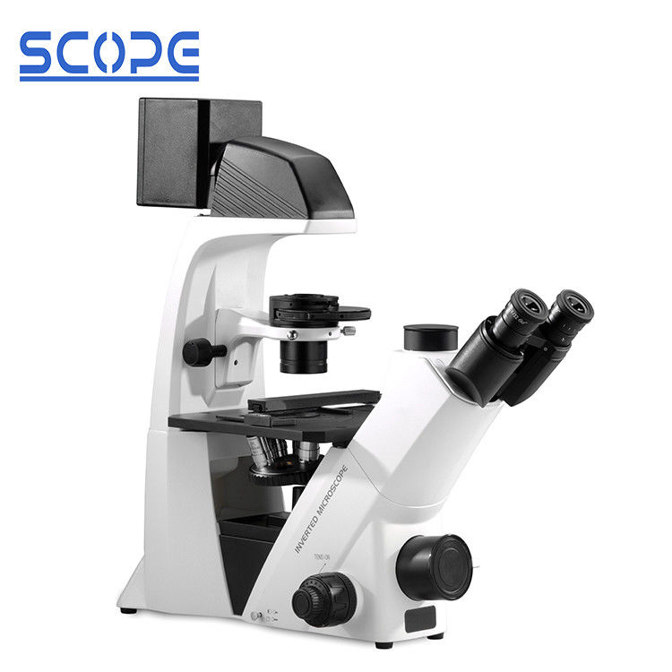 BDS500 Digital Trinocular Inverted Optical Microscope Long Working Distance